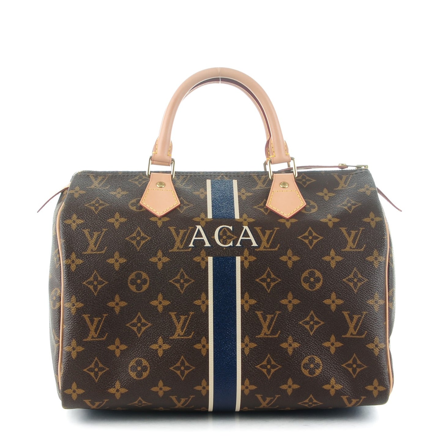Monogram My LV Heritage Speedy 30 Blue Marine White