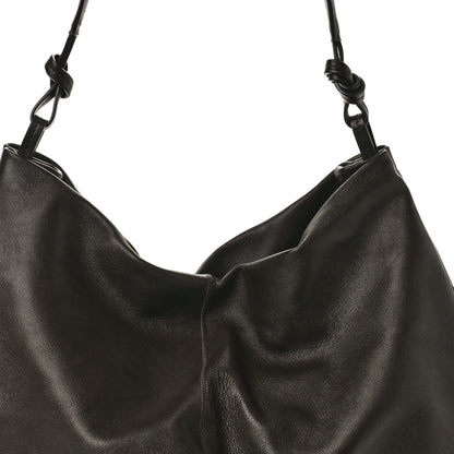 The Row Nappa Samia Bag Dark Brown 7 of 9