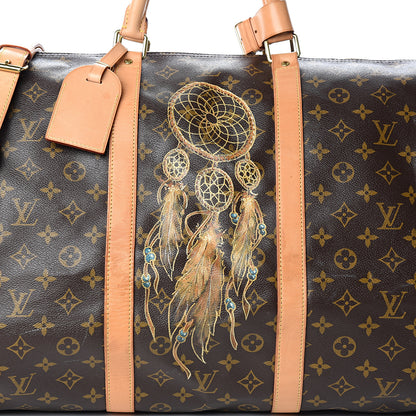 Louis Vuitton Monogram My LV Heritage Dream Catcher Keepall Bandouliere 60 10 of 11