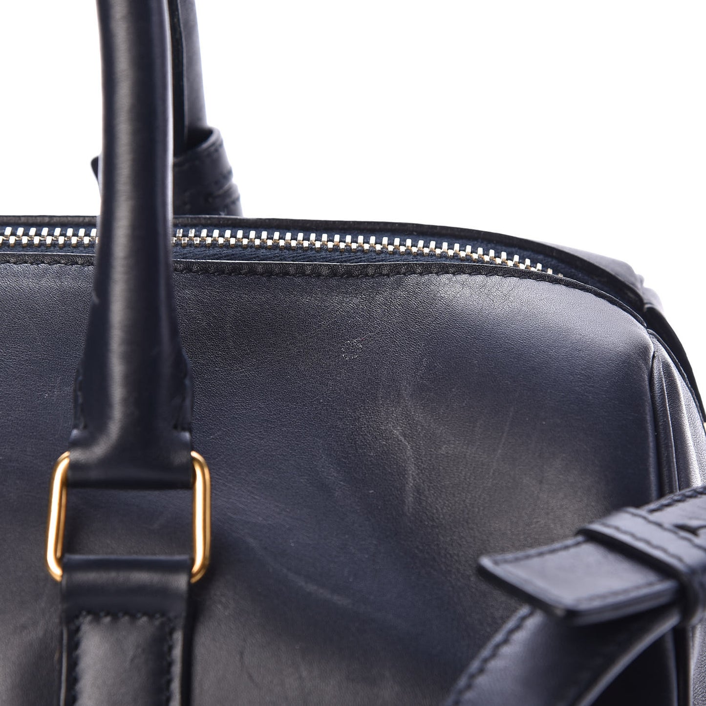Calfskin Classic Duffle 6 Marine