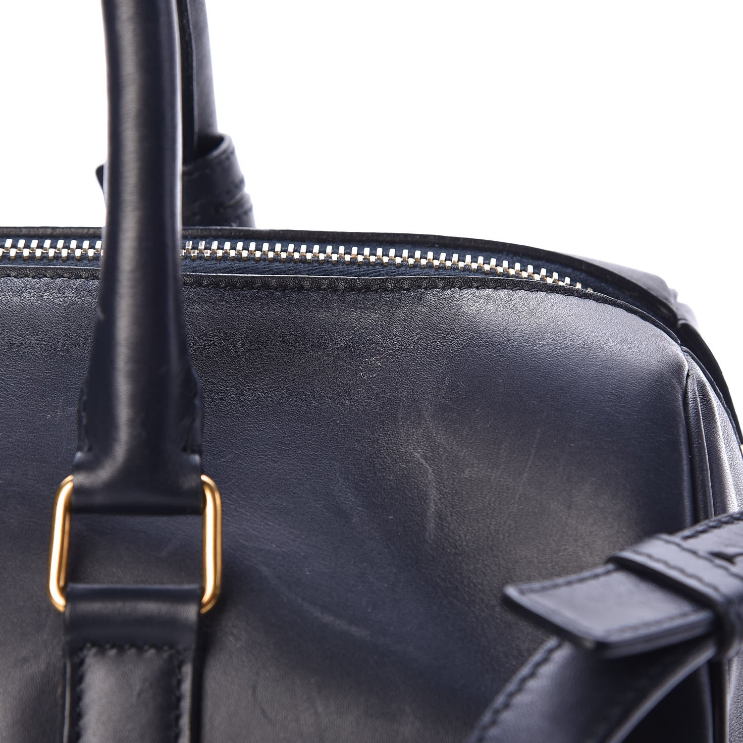 Saint Laurent Calfskin Classic Duffle 6 Marine 12 of 18