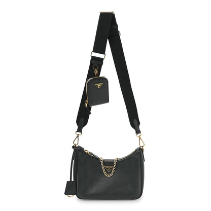 Prada Saffiano Lux Re-Edition 2005 Shoulder Bag Smeraldo 1 of 11