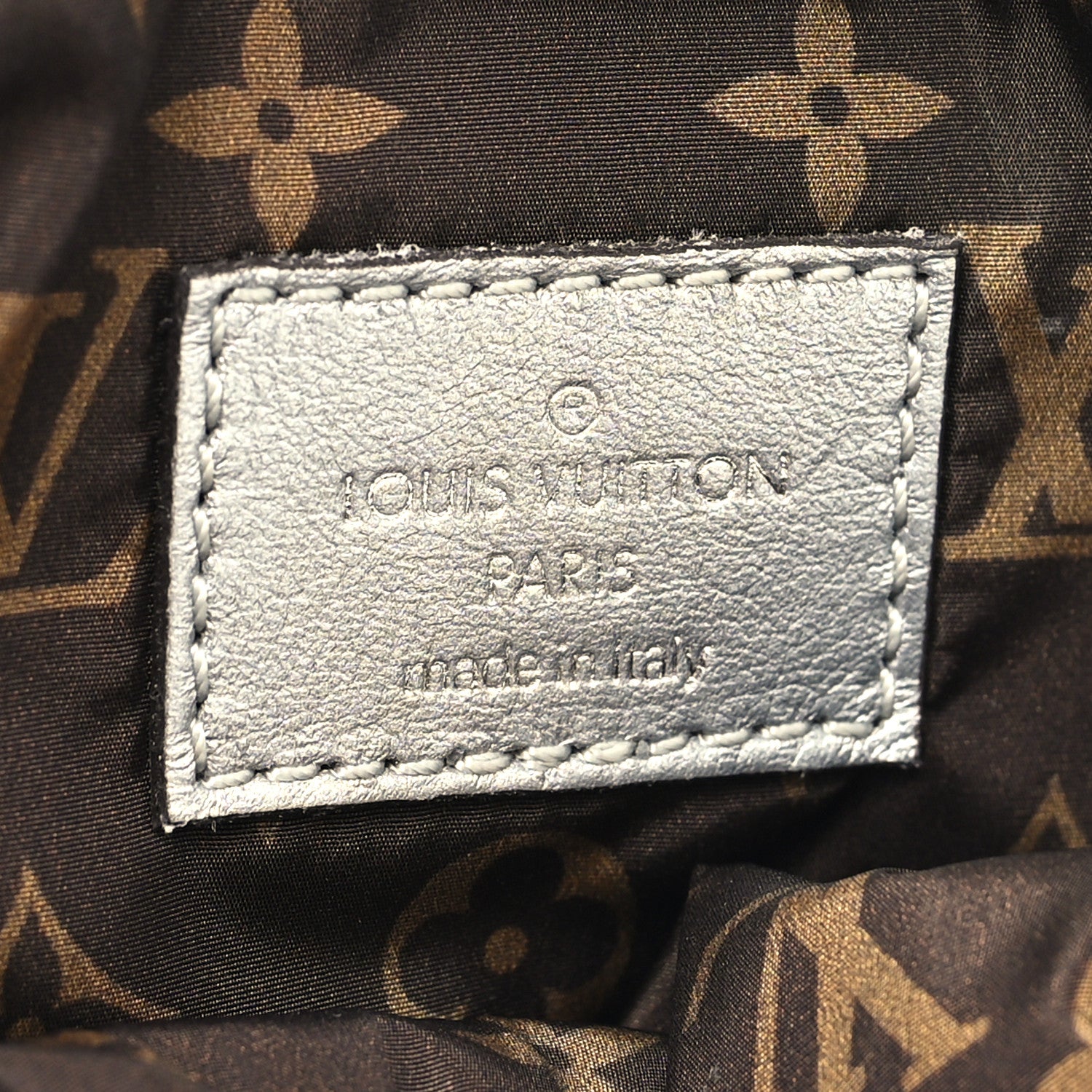 Louis Vuitton Econyl Monogram Pillow Phone Pouch Silver 6 of 10