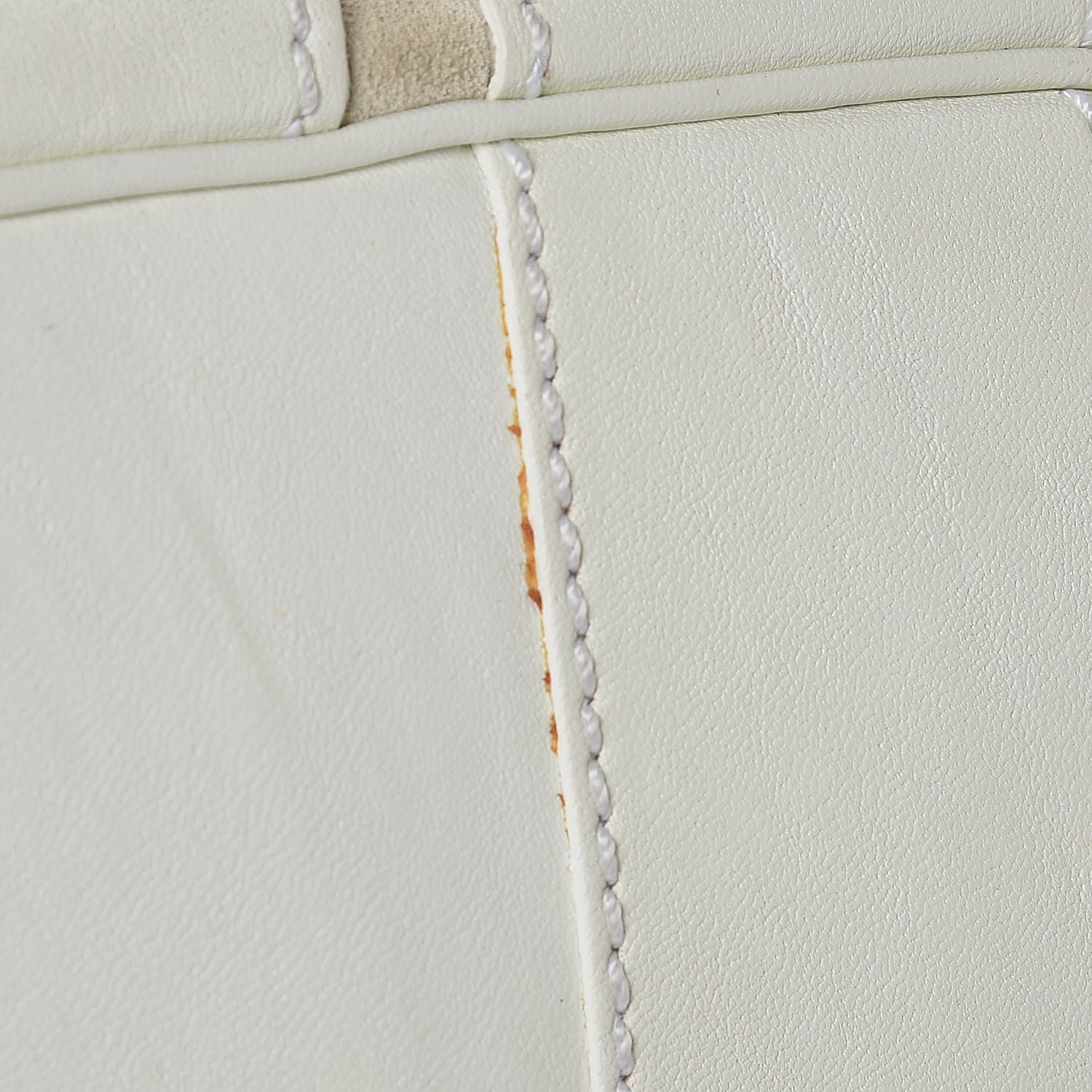 Jimmy Choo Calfskin Suede Malena Satchel White 7 of 13