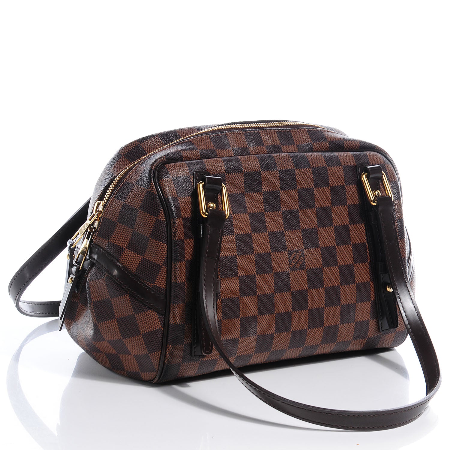 Louis Vuitton Damier Ebene Rivington PM 3 of 10