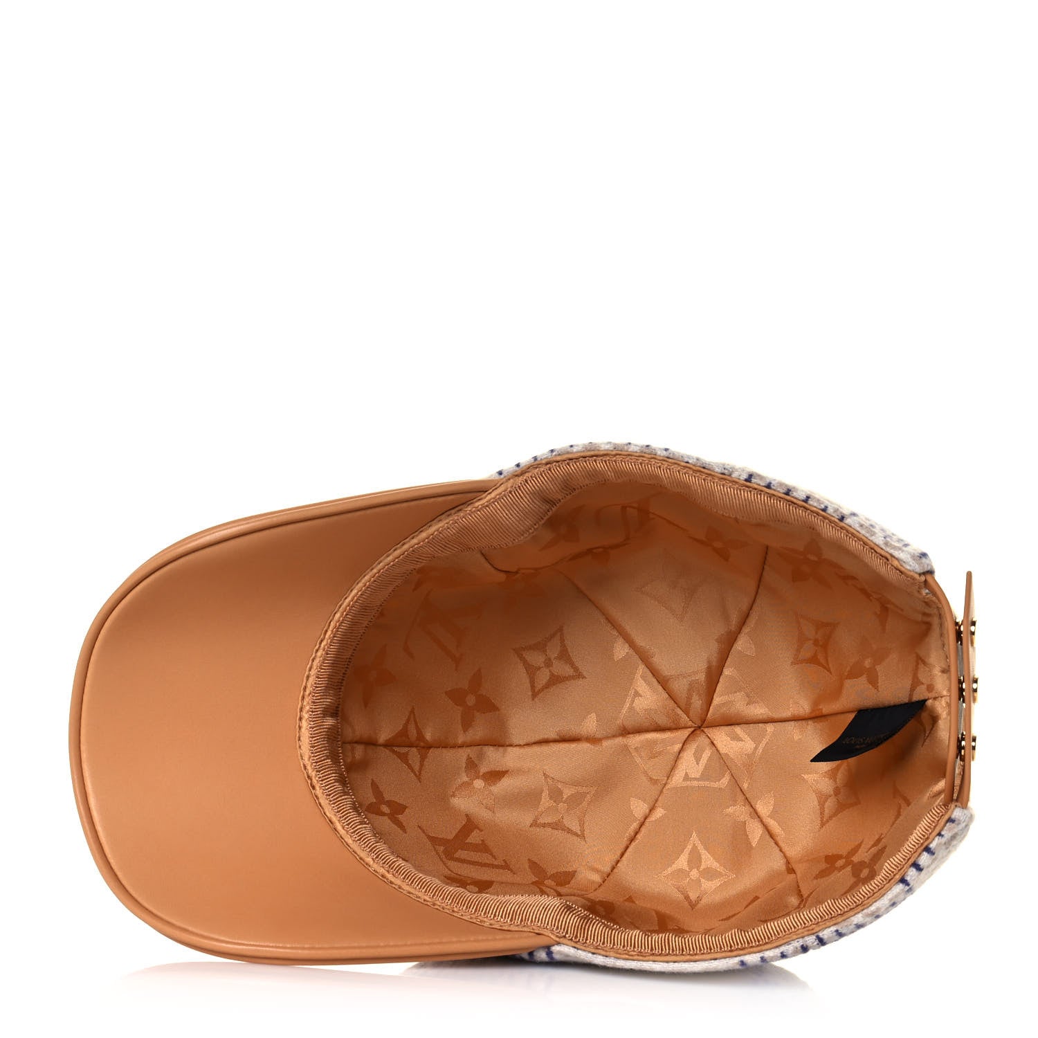 Louis Vuitton Wool Damier Azur Cap M 6 of 8