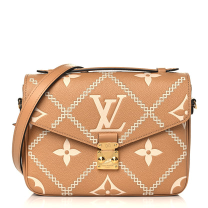 Louis Vuitton Empreinte Monogram Giant Broderies Pochette Metis Arizona 1 of 9