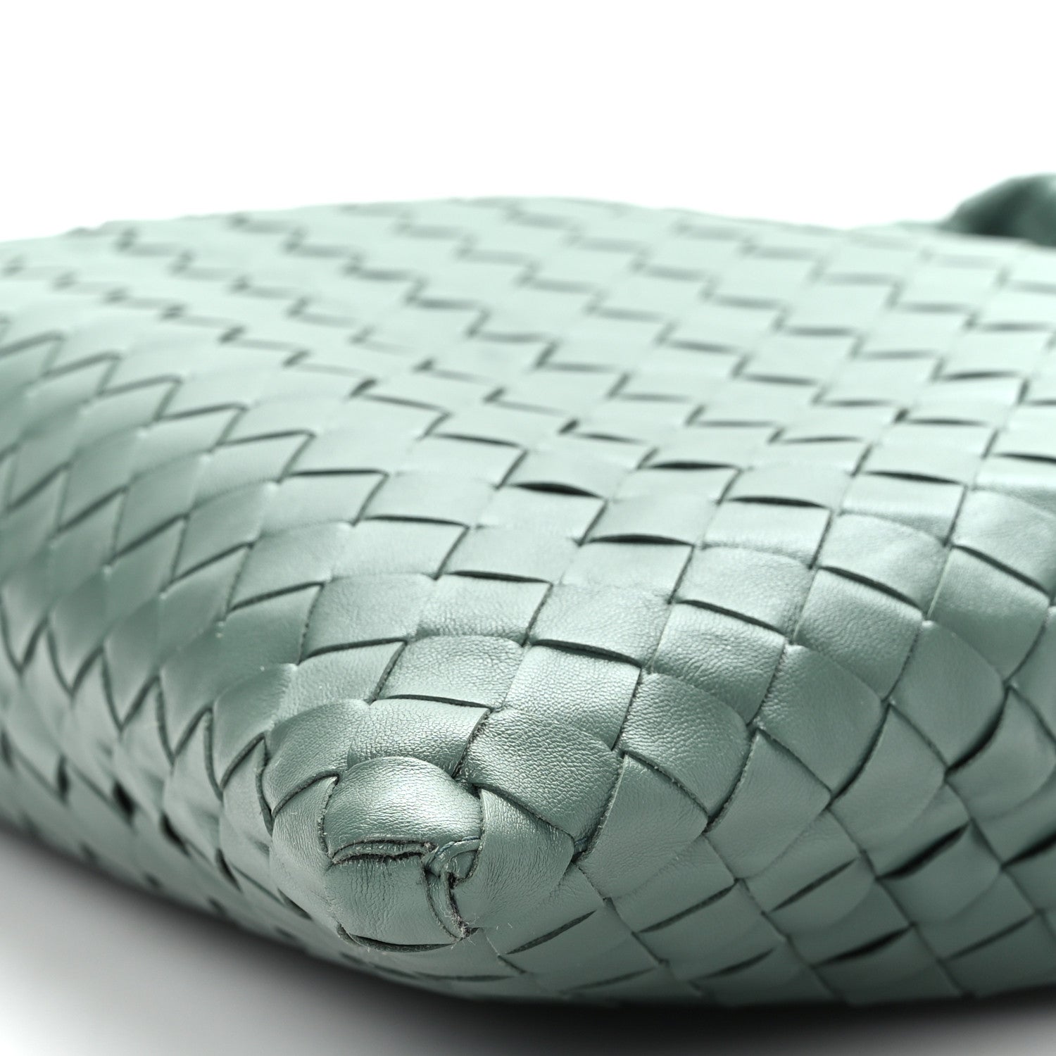 Bottega Veneta Calfskin Intrecciato Small Hop Aloe 7 of 8