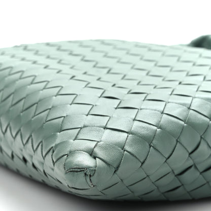 Bottega Veneta Calfskin Intrecciato Small Hop Aloe 7 of 8