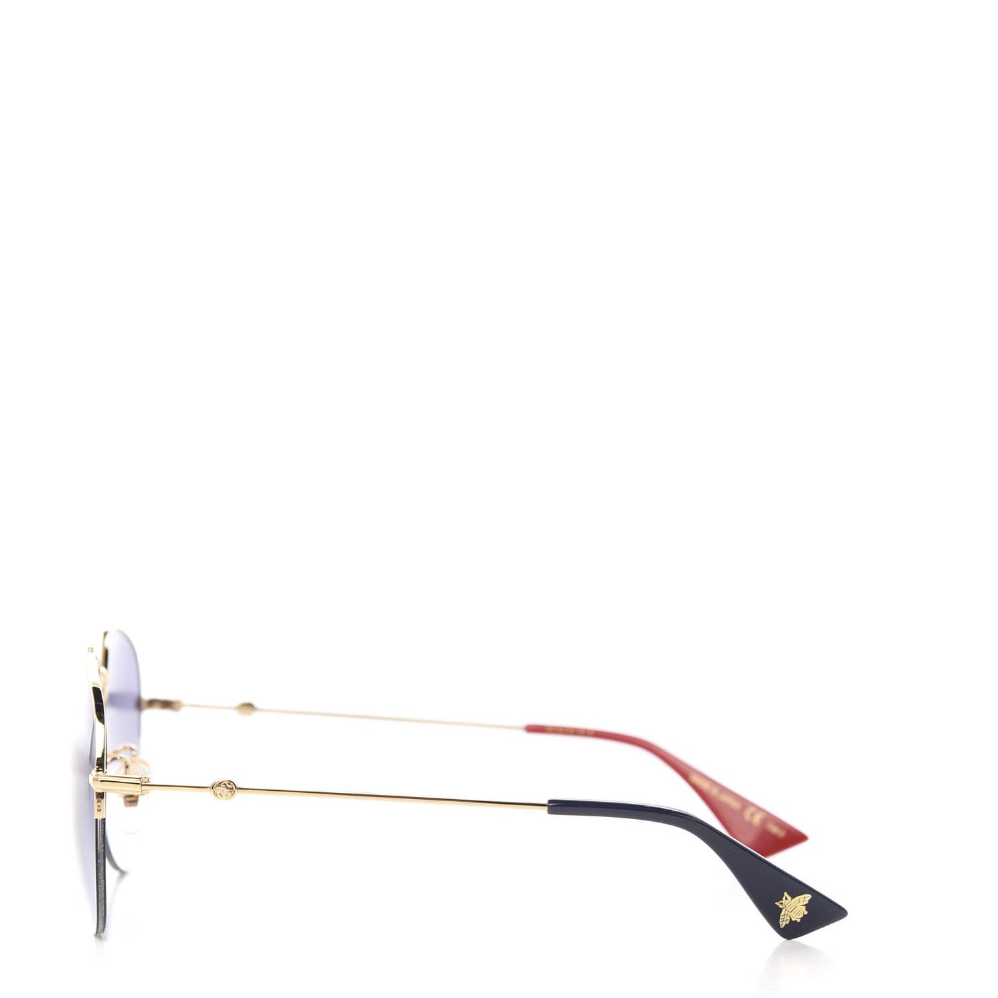 Aviator Sunglasses GG0107/S Red Blue