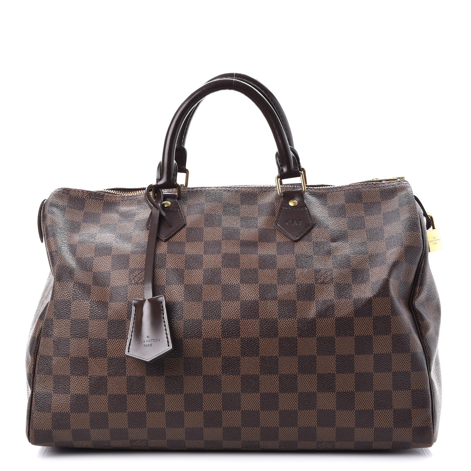 Louis Vuitton Damier Ebene Speedy 35 1 of 13