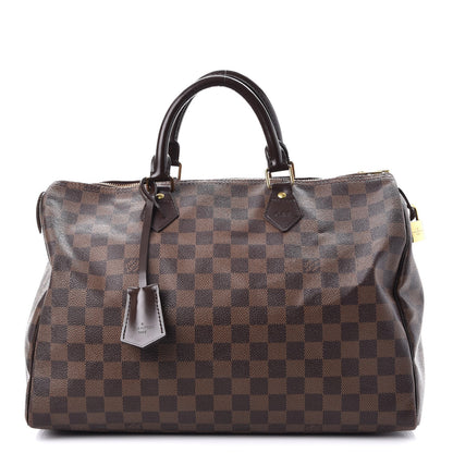 Louis Vuitton Damier Ebene Speedy 35 1 of 13