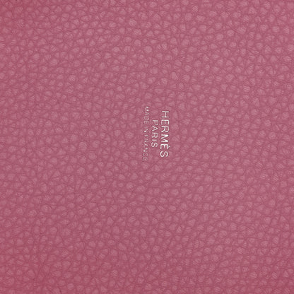 Hermes Taurillon Clemence Picotin Lock 18 PM Rose Sakura 6 of 13