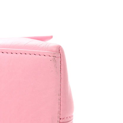 Balenciaga Calfskin S Downtown Shoulder Bag Candy Pink Black 12 of 12