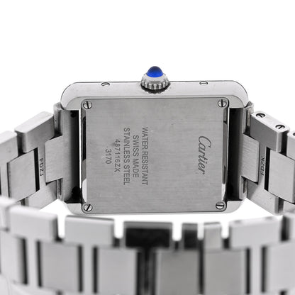 Cartier Stainless Steel 24mm Tank Solo Quartz Watch 4 of 5