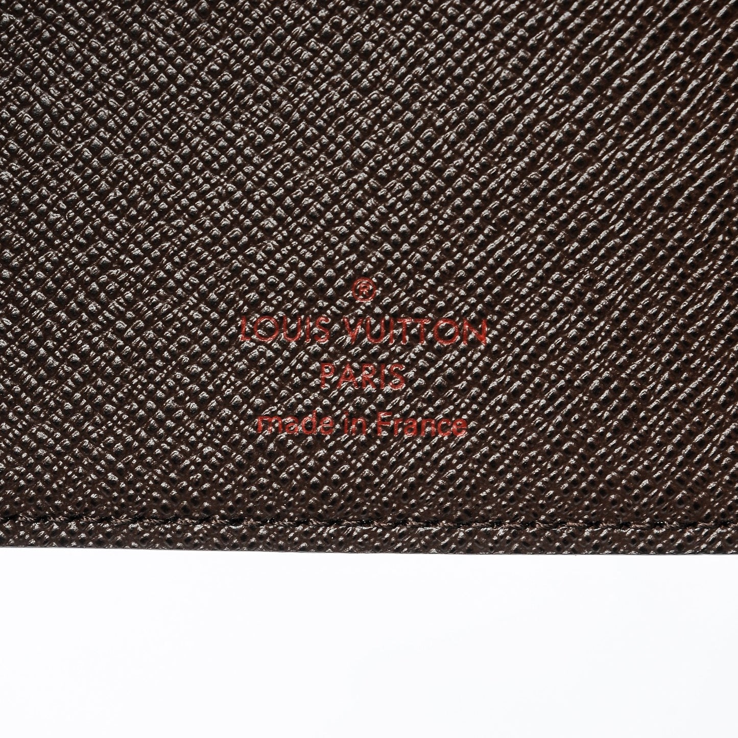 Damier Ebene Medium Ring Agenda Cover