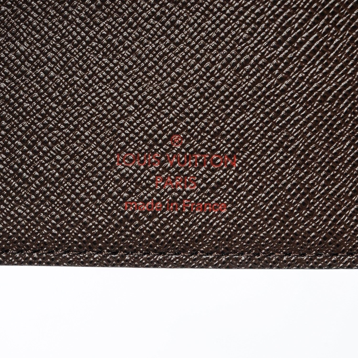 Louis Vuitton Damier Ebene Medium Ring Agenda Cover 6 of 6
