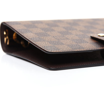Louis Vuitton Damier Ebene Medium Ring Agenda Cover 7 of 13