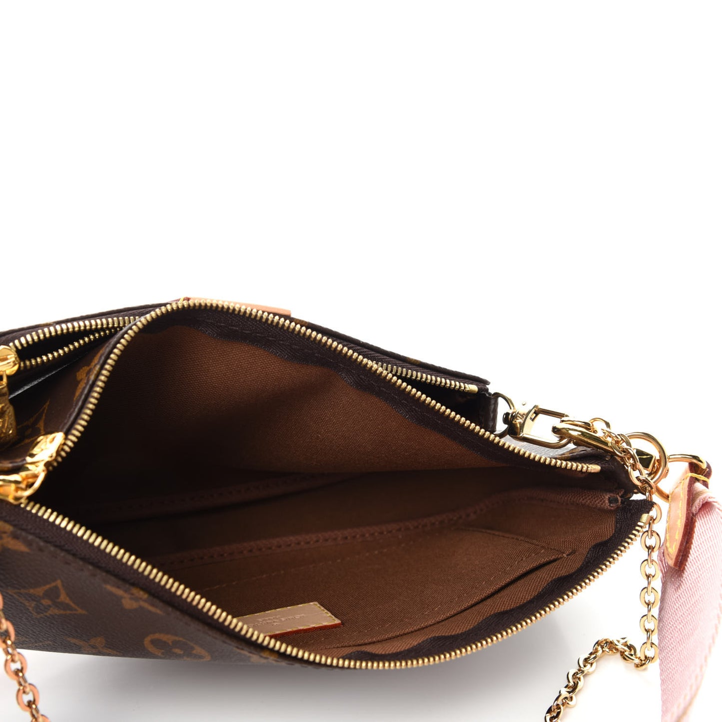 Monogram Multi Pochette Accessories Rose Clair