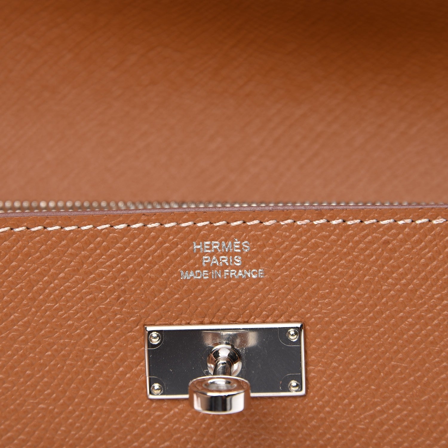 Hermes Epsom Kelly Longue Wallet Gold 5 of 8