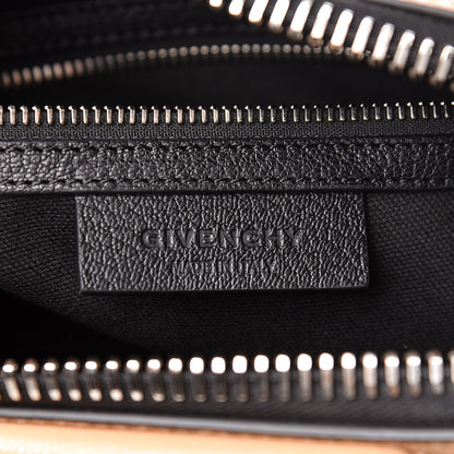 Givenchy Sugar Goatskin Small Tri-Color Antigona Light Brown Beige Black 6 of 10