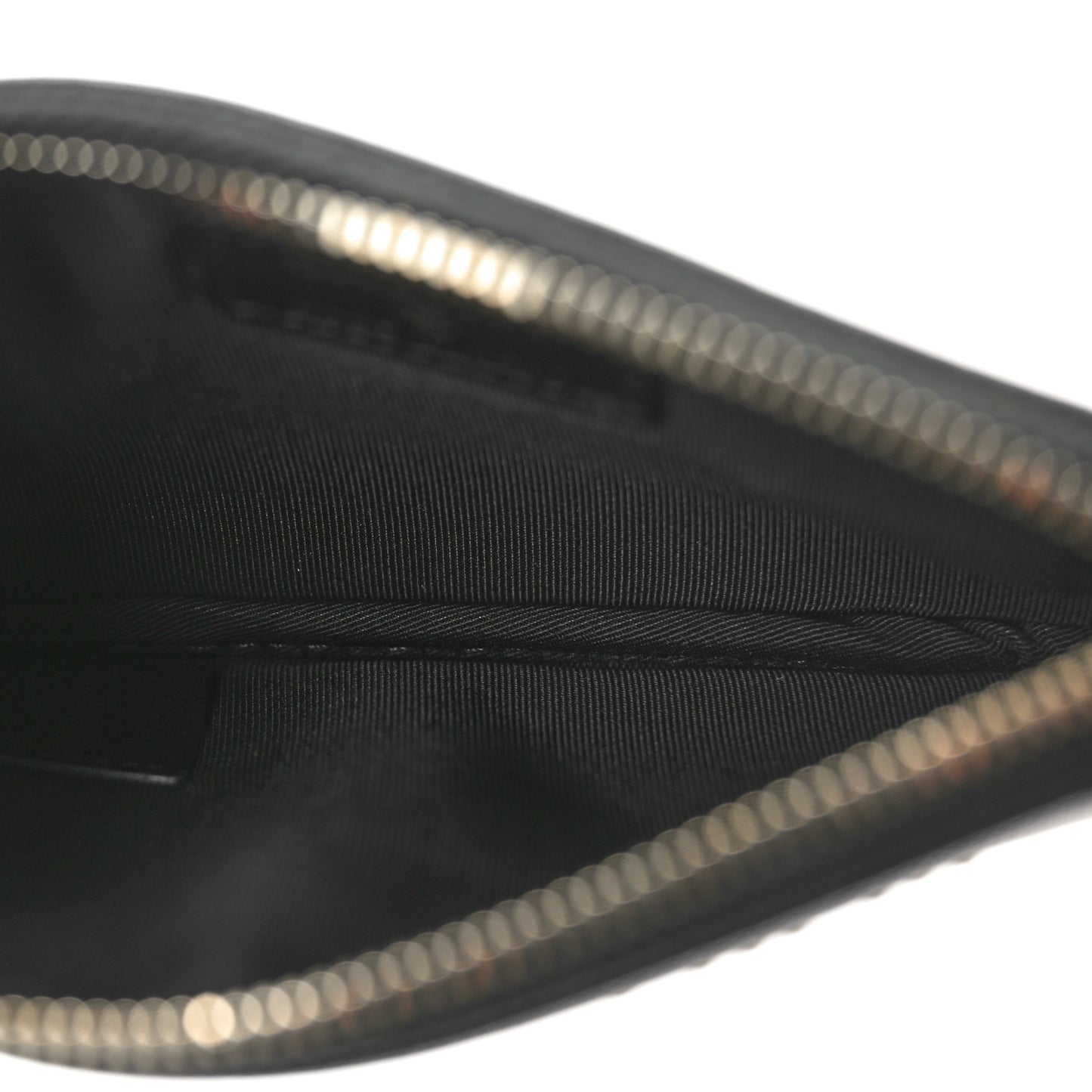 Caviar Studded Deauville Cosmetic Pouch Black