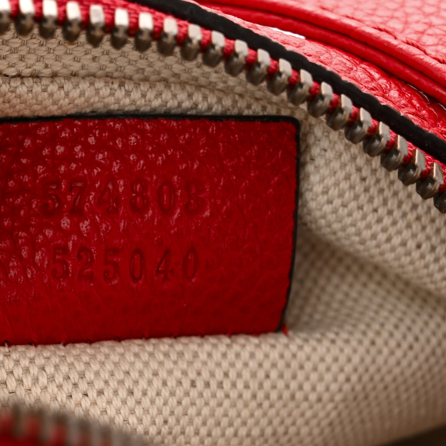 Gucci Dollar Calfskin Logo Mini Messenger Bag Hibiscus Red Yellow Green 7 of 10