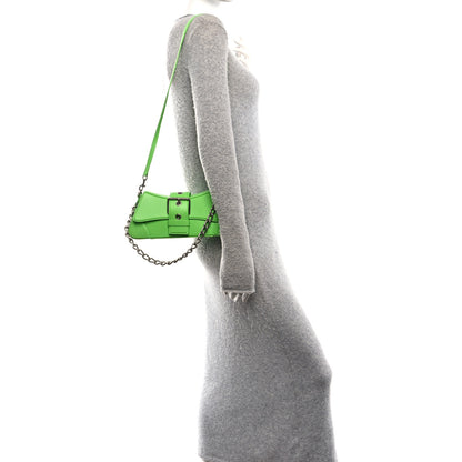 Balenciaga Smooth Calfskin Small Lindsay Shoulder Bag Acid Green 2 of 10