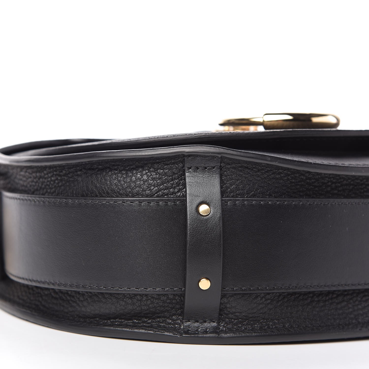 Chloe Grained Calfskin Large Tess Bag Black 6 of 10