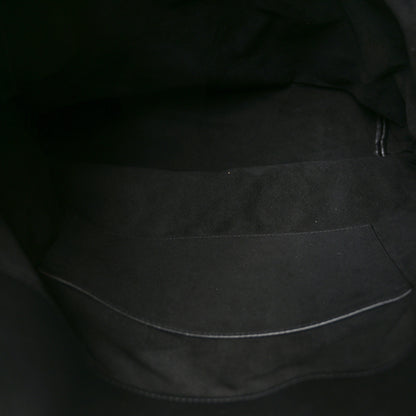 Saint Laurent Calfskin Ring Tote Black Brown 5 of 10