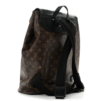 Louis Vuitton Monogram Macassar Palk Backpack 2 of 14