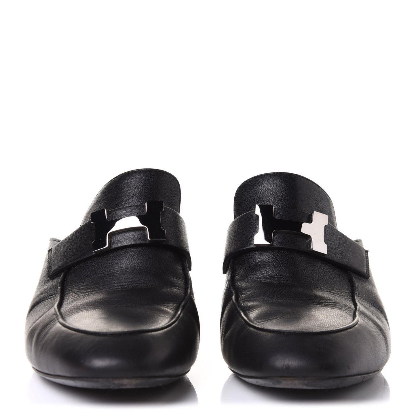 Goatskin Paradis Mules 37 Black
