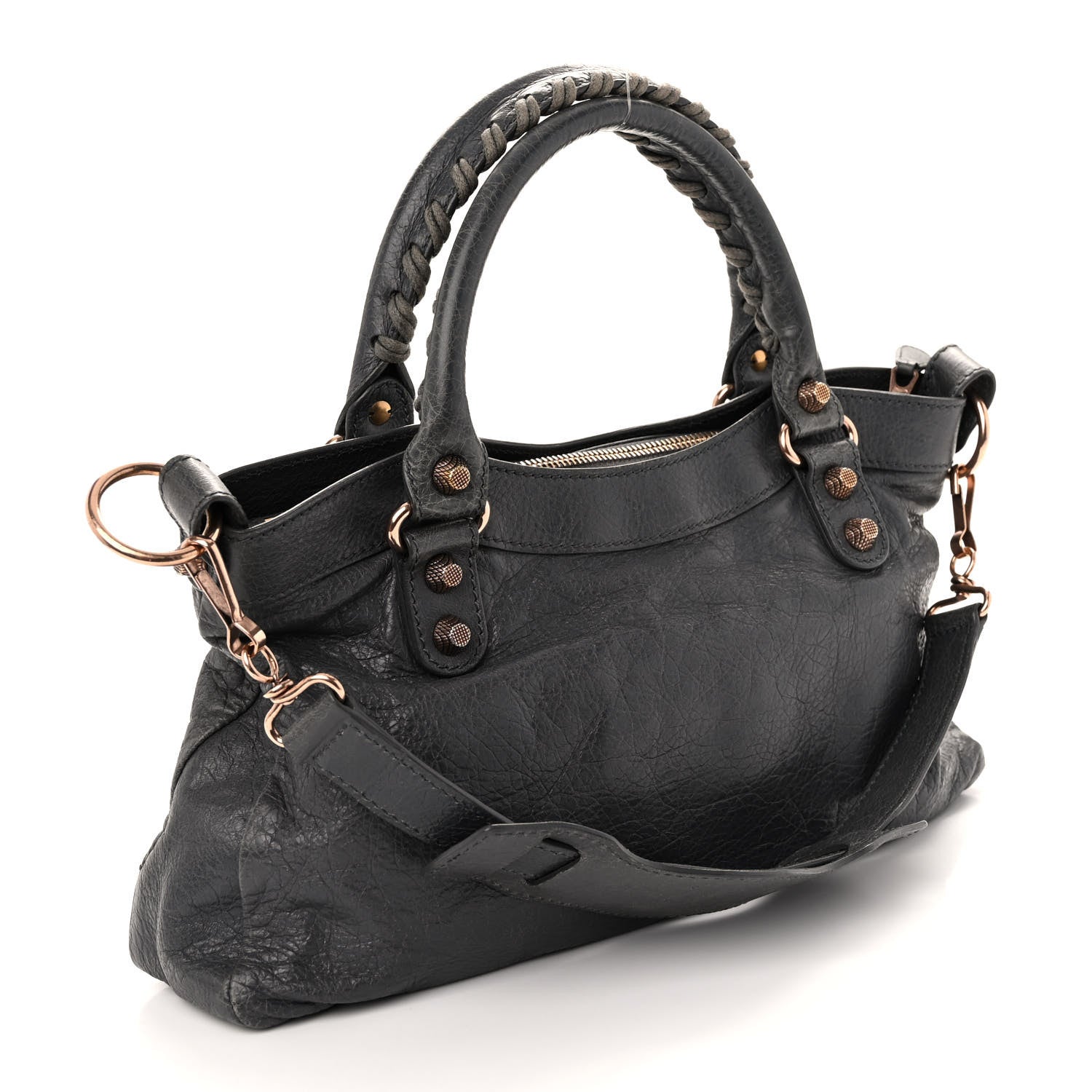 Balenciaga Agneau Giant 12 Rose Gold Hardware First Gris Tarmac 5 of 11