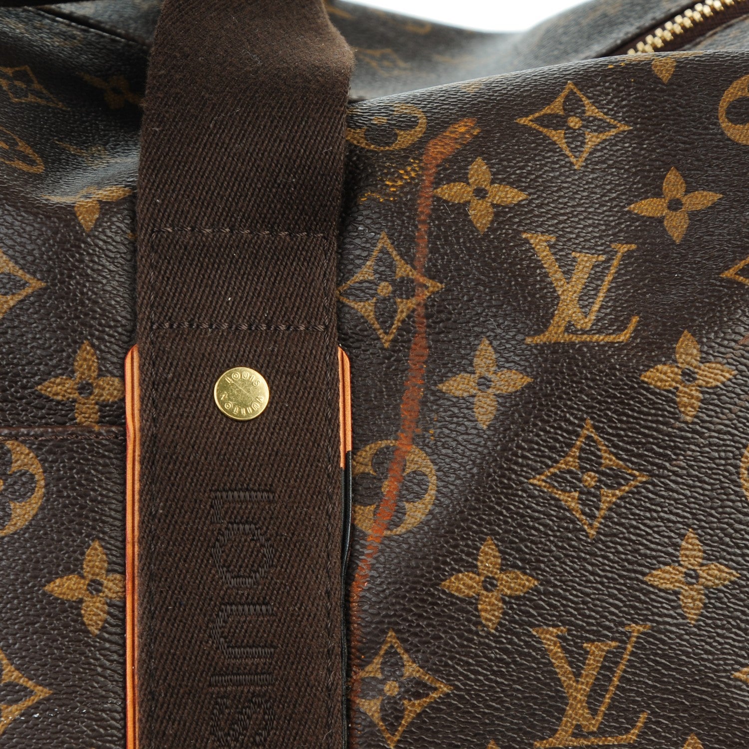 Louis Vuitton Monogram Weekender Beaubourg GM 8 of 8