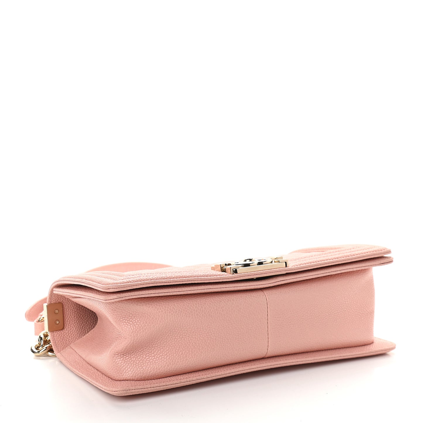 Caviar Quilted Medium Boy Flap Pink