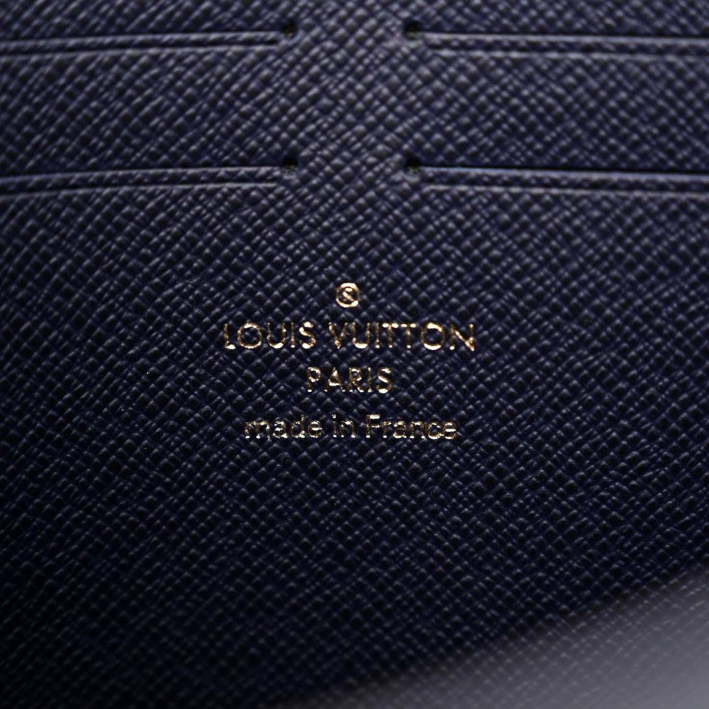 Monogram Bleach Pochette Voyage MM Ink Blue