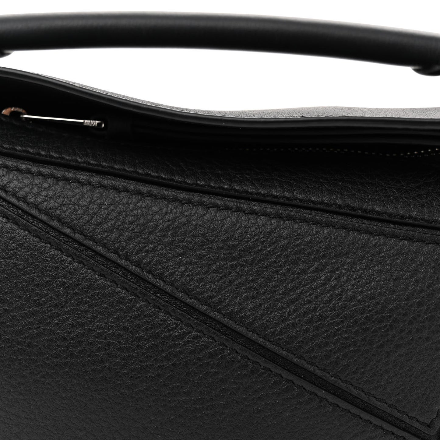 Calfskin Mini Puzzle Bag Black