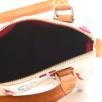 Louis Vuitton Monogram Multicolor Mini Sac HL Speedy White 5 of 9
