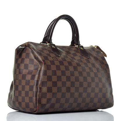 Louis Vuitton Damier Ebene Speedy 30 3 of 12
