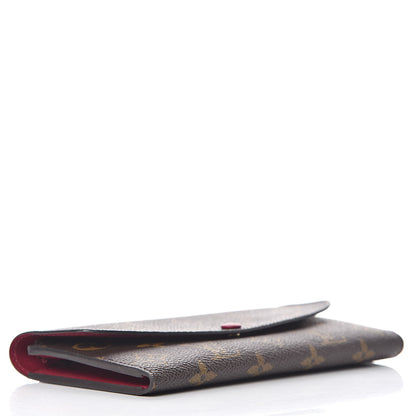 Louis Vuitton Monogram Emilie Wallet Fuchsia 4 of 9