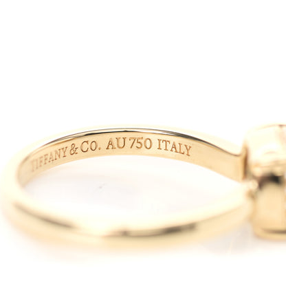 Tiffany 18K Yellow Gold Diamond 7mm Paloma Picasso Sugar Stacks Ring 49 5 6 of 6