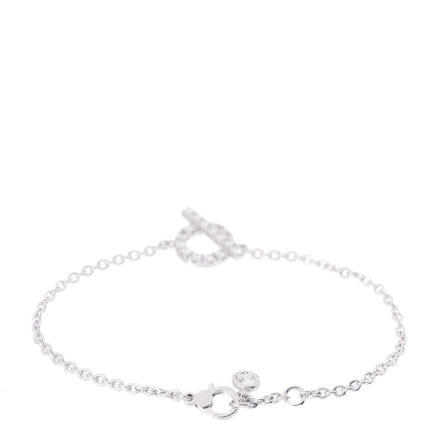 18K White Gold Diamond Finesse Bracelet SH