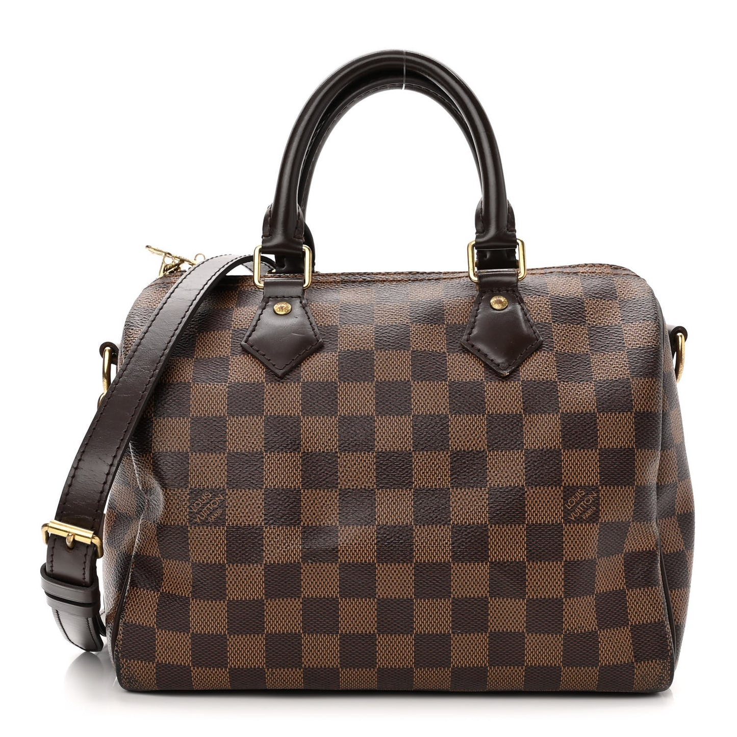 Damier Ebene Speedy Bandouliere 25