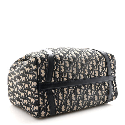 Christian Dior Monogram Boston Navy Blue 4 of 11