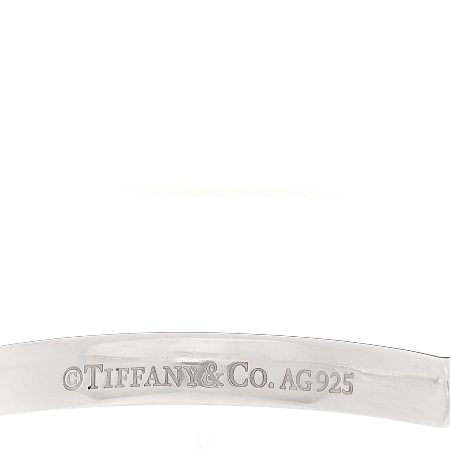 Sterling Silver Narrow 1837 Cuff Bracelet