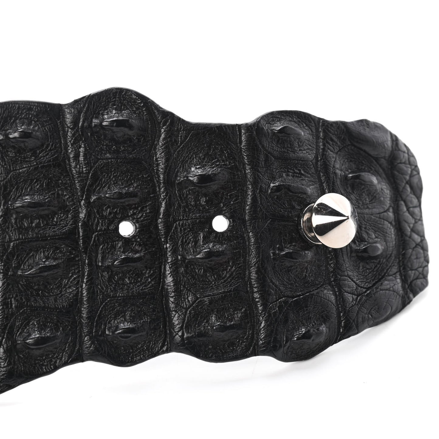 Crocodile Belt Black