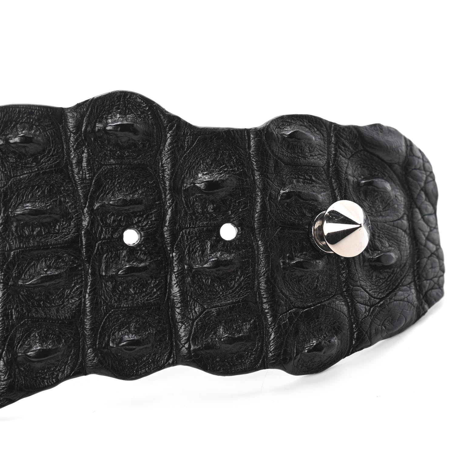 Fendi Crocodile Belt Black 3 of 5
