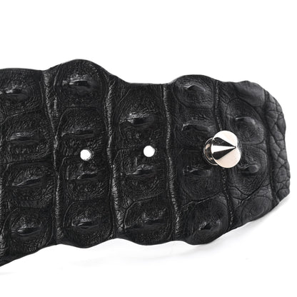 Fendi Crocodile Belt Black 3 of 5