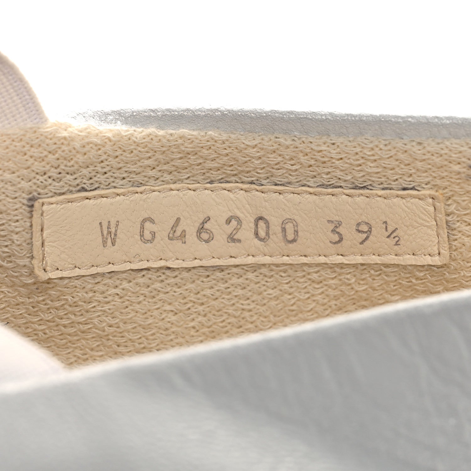 Chanel Lambskin Cap Toe CC Mary Jane Flats 39.5 White 7 of 11