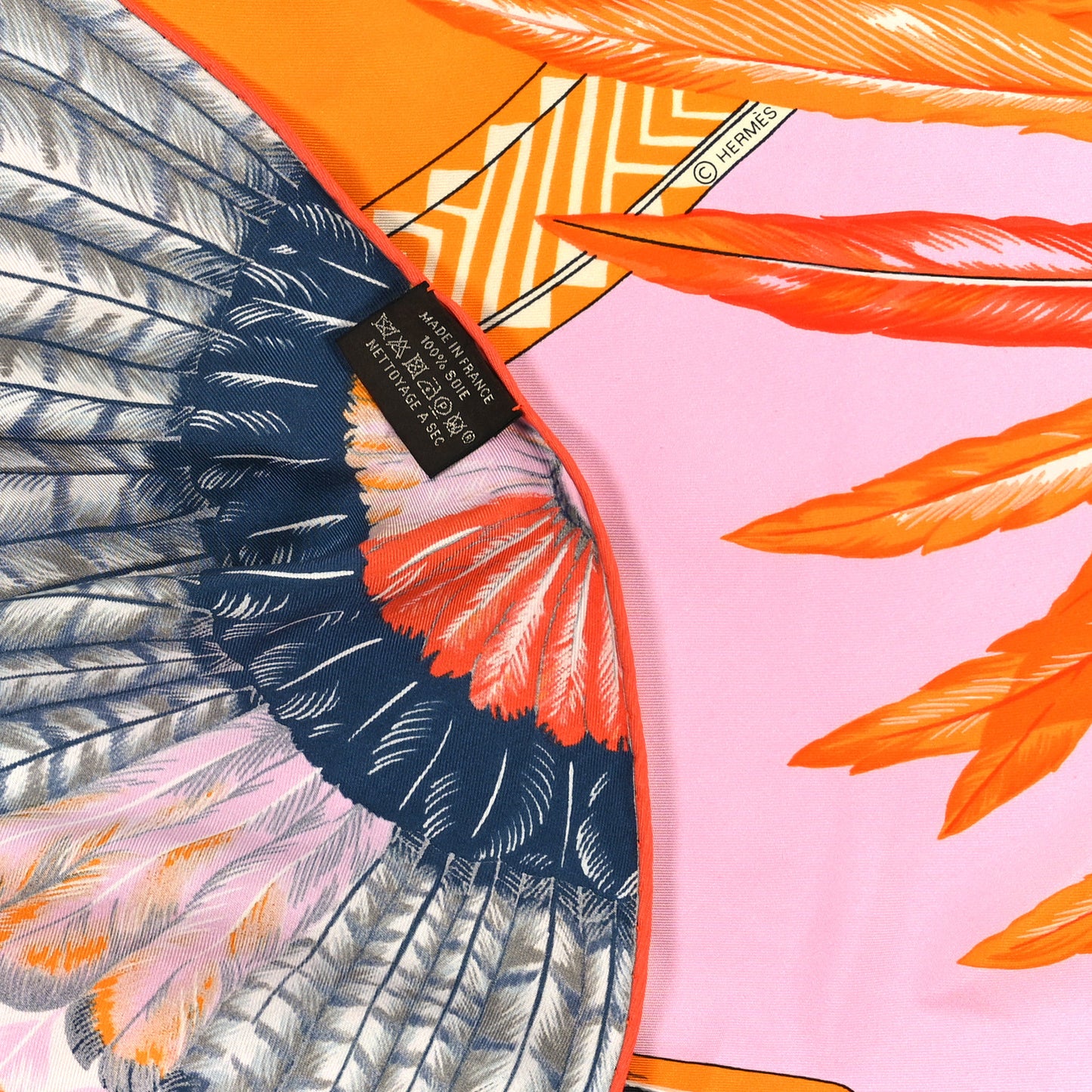 Silk Brazil Giant Triangle Scarf